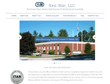 Tablet Screenshot of ken-mar-psf.com